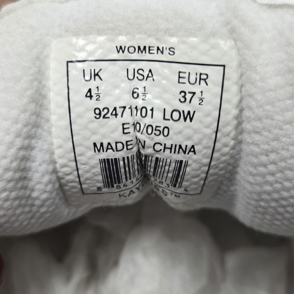 K-Swiss Botwin All-White Classic Sneakers Women's Size 6 1/2 6.5 - Picture 13 of 15
